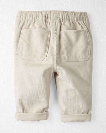 Baby Organic Cotton Corduroy Pants in Toasted Wheat, 