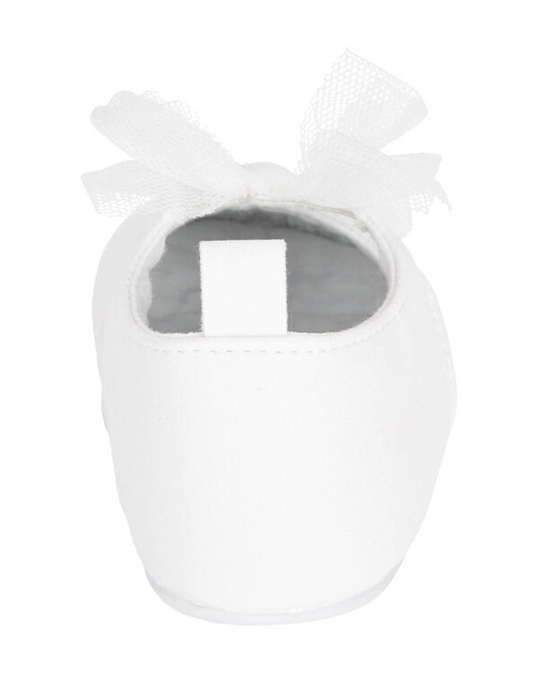 White Baby Mary Jane Dress Shoes