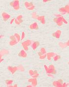 Kid 2-Piece Heart French Terry Sweater & Eyelet Pants Set, image 3 of 6 slides