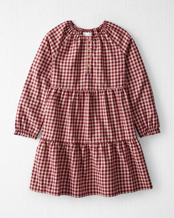 Kid Cozy Tiered Dress Made with Organic Cotton
, 