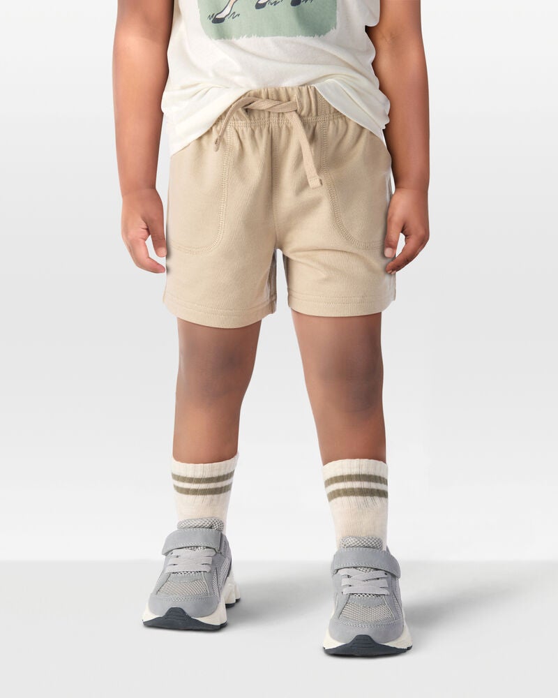 Toddler 2-Pack Pull-On French Terry Shorts, image 8 of 11 slides