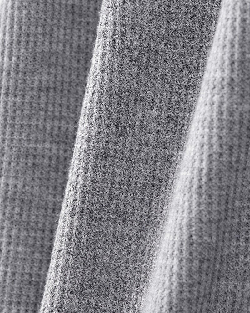 Boys PurelySoft Long-Sleeve 2-Piece Pajamas - Grey, image 2 of 4 slides