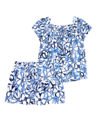 Baby 2-Piece Floral Fashion Top & Skort Set, image 1 of 6 slides