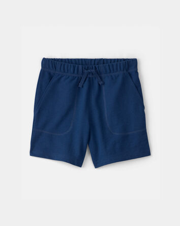 Boys French Terry Shorts - Blue, 