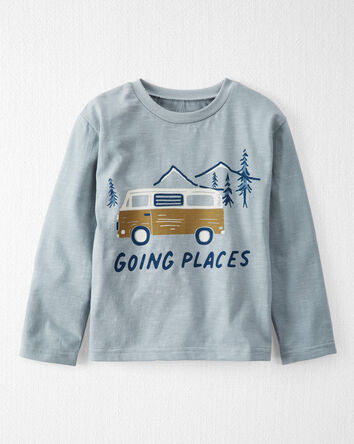 Toddler Organic Cotton Going Places T-shirt, 