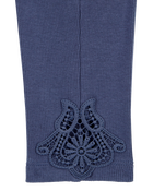 Toddler Lace Detail Ribbed Leggings, image 5 of 7 slides