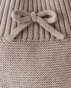 Baby High-Waist Organic Cotton Sweater Knit Diaper Cover, image 4 of 5 slides