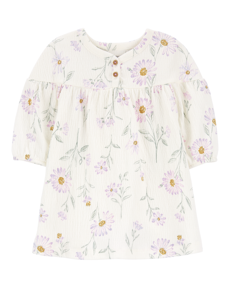 Baby Floral Gauze Dress, image 1 of 8 slides