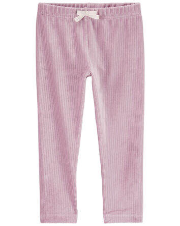 Pull-On Velour Pants, 