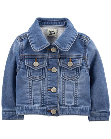 Baby Classic Knit-Like Denim Jacket, 