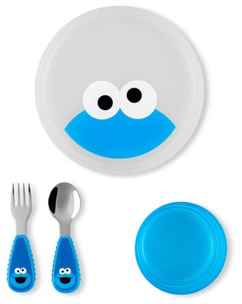 Toddler Sesame Street Mealtime Set - Cookie Monster, 