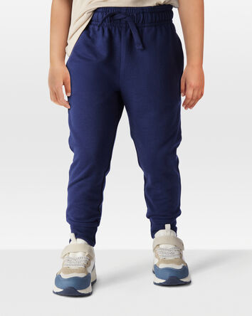 Toddler Pull-On Drawstring Joggers - Blue, 