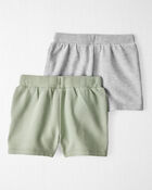 Toddler 2-Pack Organic Cotton Shorts, image 4 of 7 slides