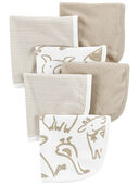 Tan/Ivory - Baby 6-Pack Wash Cloths
