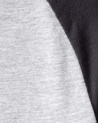 Boys Long-Sleeve Raglan Tee - Charcoal, image 2 of 3 slides