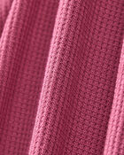 Baby Girl PurelySoft Long-Sleeve Sleep & Play - Burgundy, image 5 of 8 slides