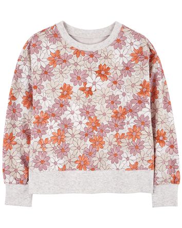 Kid Floral French Terry Top, 