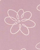 Kid Floral Long-Sleeve Peplum Jersey Tee, image 2 of 3 slides