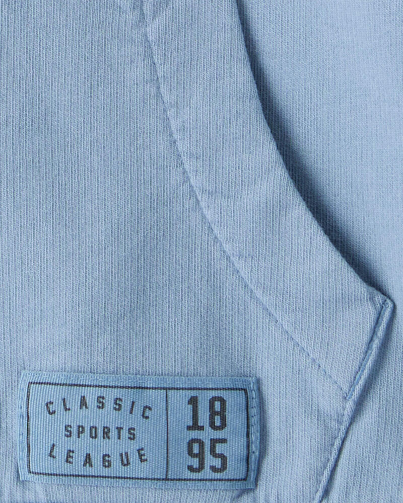 Boys French Terry Hoodie - Blue, image 3 of 4 slides