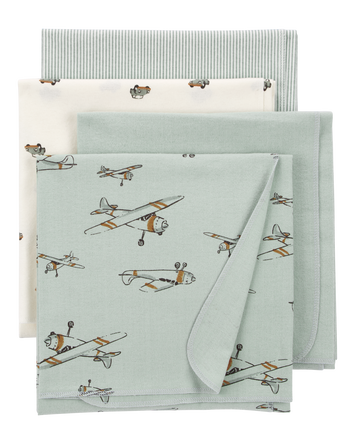 Baby 4-Pack Receiving Blankets, 