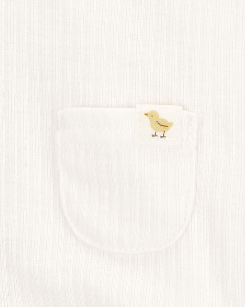 Baby 3-Piece Chick Little Cardigan Set - Ivory, image 2 of 4 slides