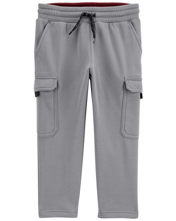 Solid Fleece Pants - Gray, 