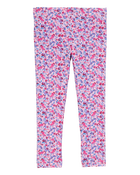 Toddler Knit Leggings - Floral, image 4 of 6 slides