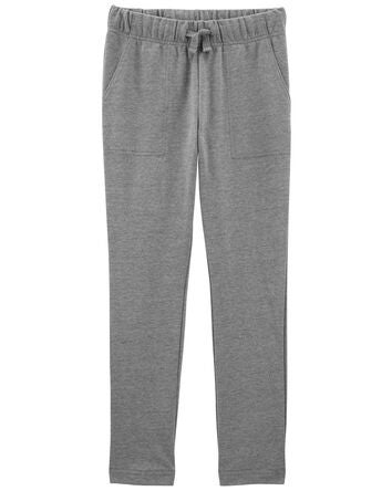 Kid French Terry Drawstring Pants, 