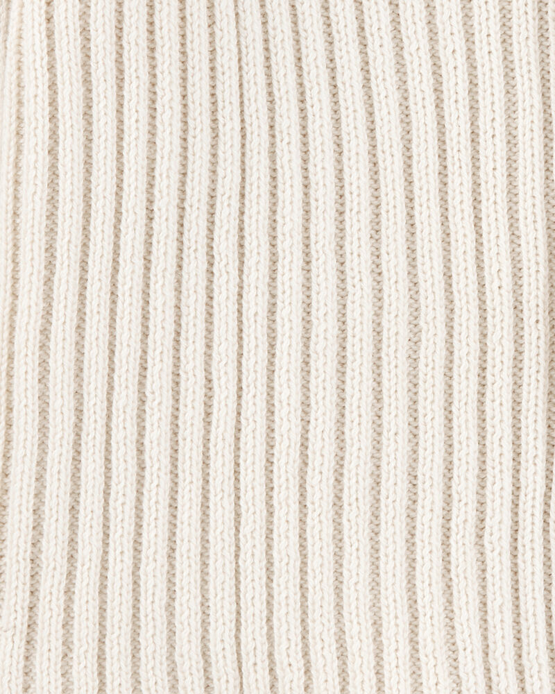 Baby Sweater Knit Cardigan - Ivory, image 2 of 4 slides