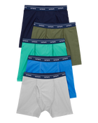 Kid 5-Pack Active Mesh Boxer Briefs Underwear
, image 1 of 3 slides