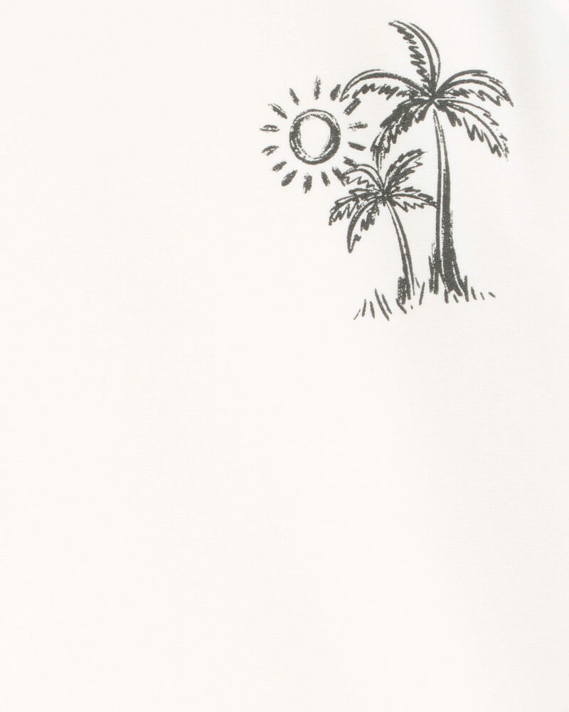 Toddler Boy Palm Tree Rashguard , image 3 of 4 slides