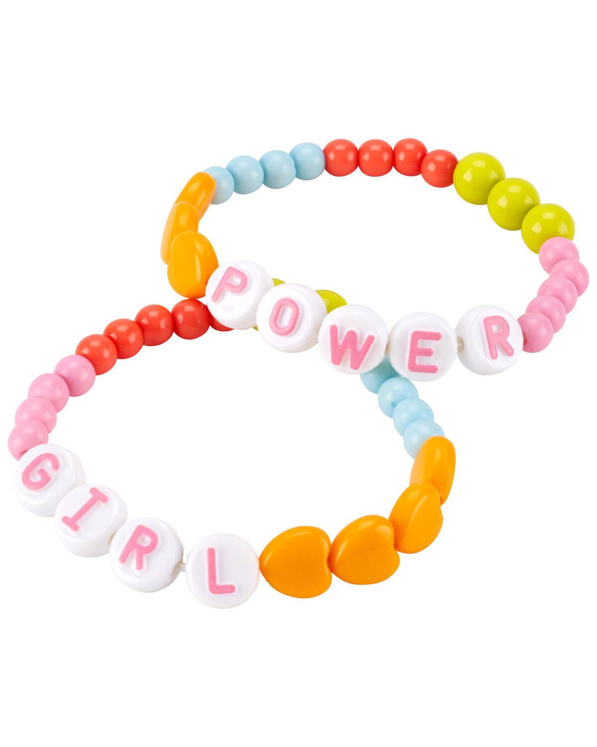 Multi 2 Pack Girl Power Bracelets 