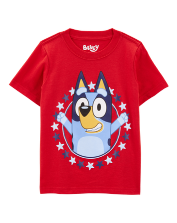 Toddler 4th Of July Bluey Tee, 