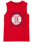 Baby All-Star Baseball Graphic Tank, image 1 of 3 slides