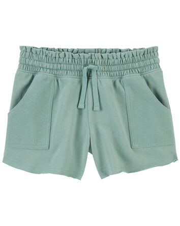 Kid French Terry Pull-On Shorts, 