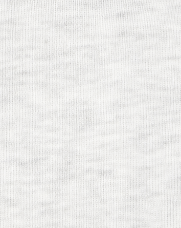 Baby 5-Pack Striped Birds Short-Sleeve Cotton Bodysuits - Ivory, 