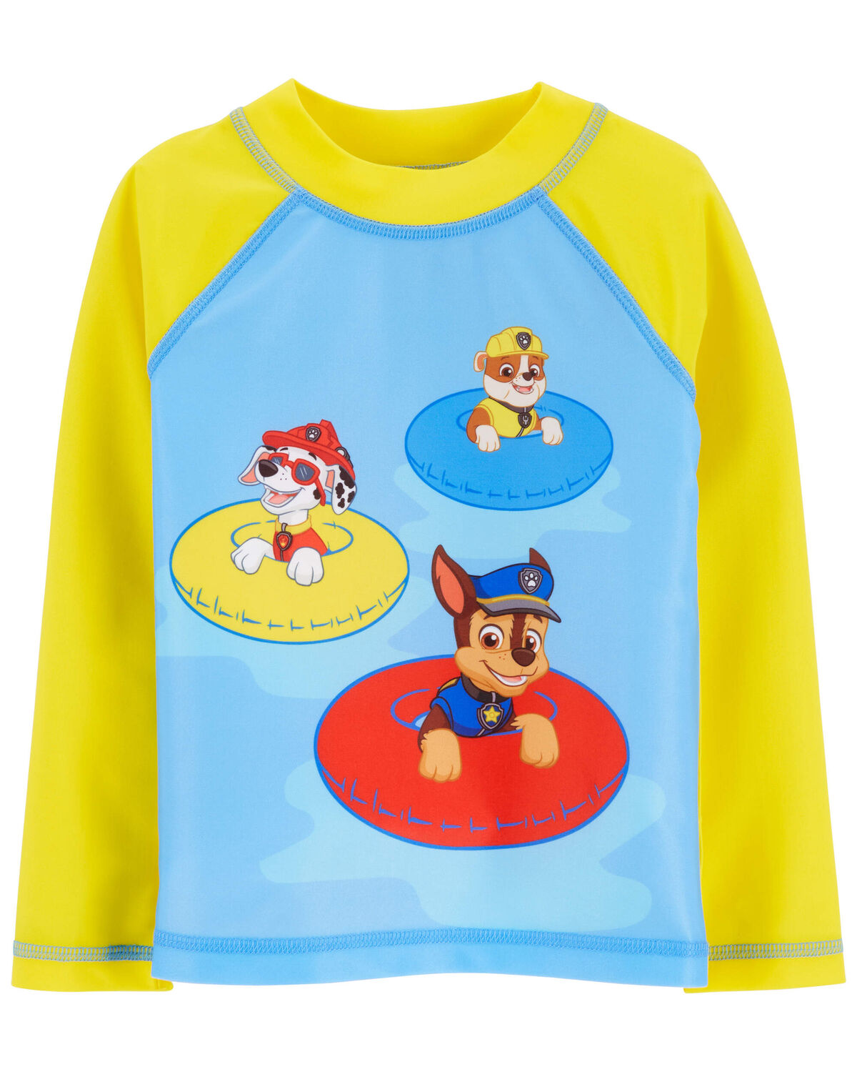 Yellow/Blue Toddler PAW Patrol Rashguard
