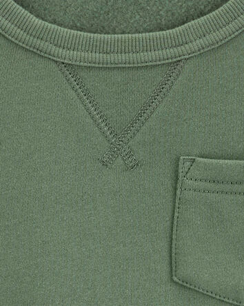 Long-Sleeve Fleece Pullover, 