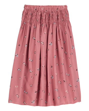 Kid Butterfly Maxi Skirt - Pink, 