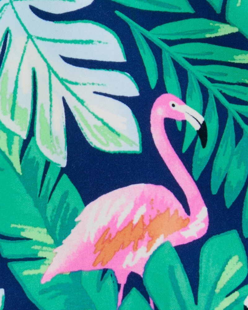 Toddler Tropical Print Swim Trunks, image 4 of 5 slides