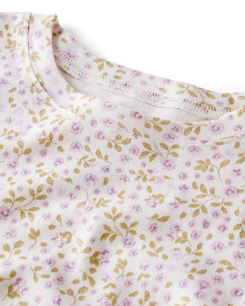 Baby Organic Cotton Pajamas in Botanic Muse Print, image 2 of 5 slides