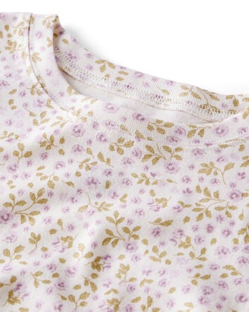 Baby Organic Cotton Pajamas in Botanic Muse Print, 