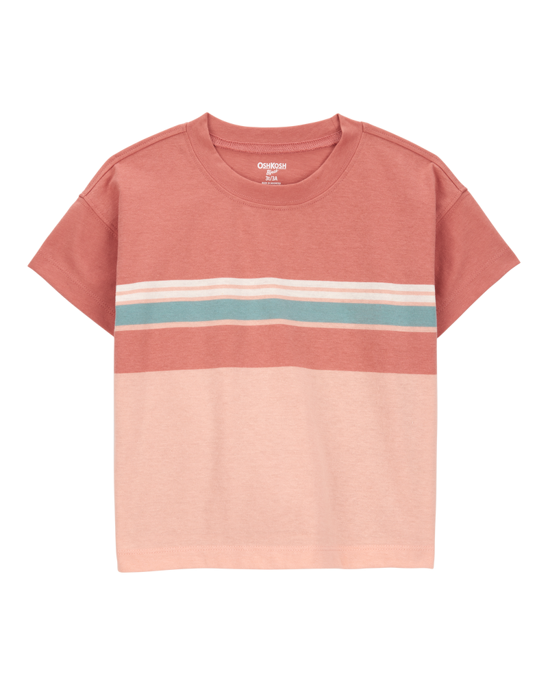 Baby Short-Sleeve Color Block Tee, image 1 of 3 slides
