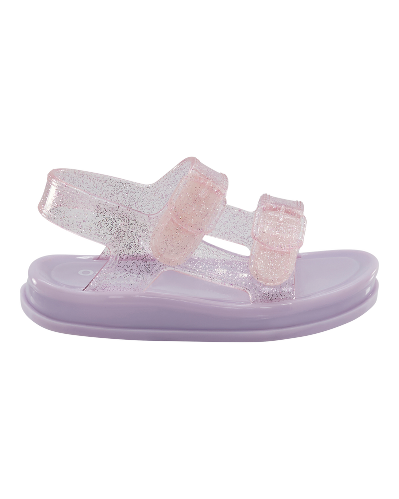 Toddler Jelly Sandals - Purple, image 2 of 7 slides