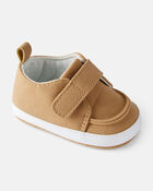 Baby Boy Pull-On Casual Sneakers - Brown, image 1 of 6 slides