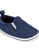Blue - Baby Slip-On Soft Shoe