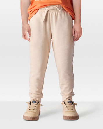 Toddler Pull-On Drawstring Joggers - Khaki, 