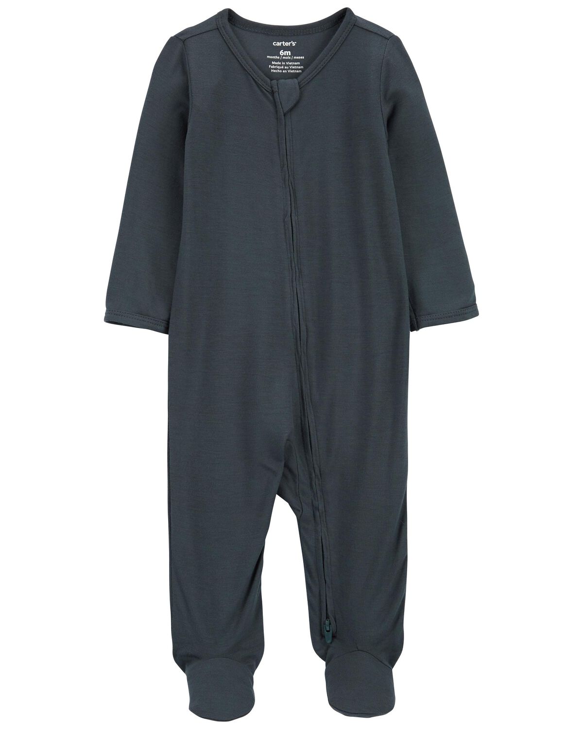 Blue Baby ZipUp PurelySoft Sleep & Play Pajamas