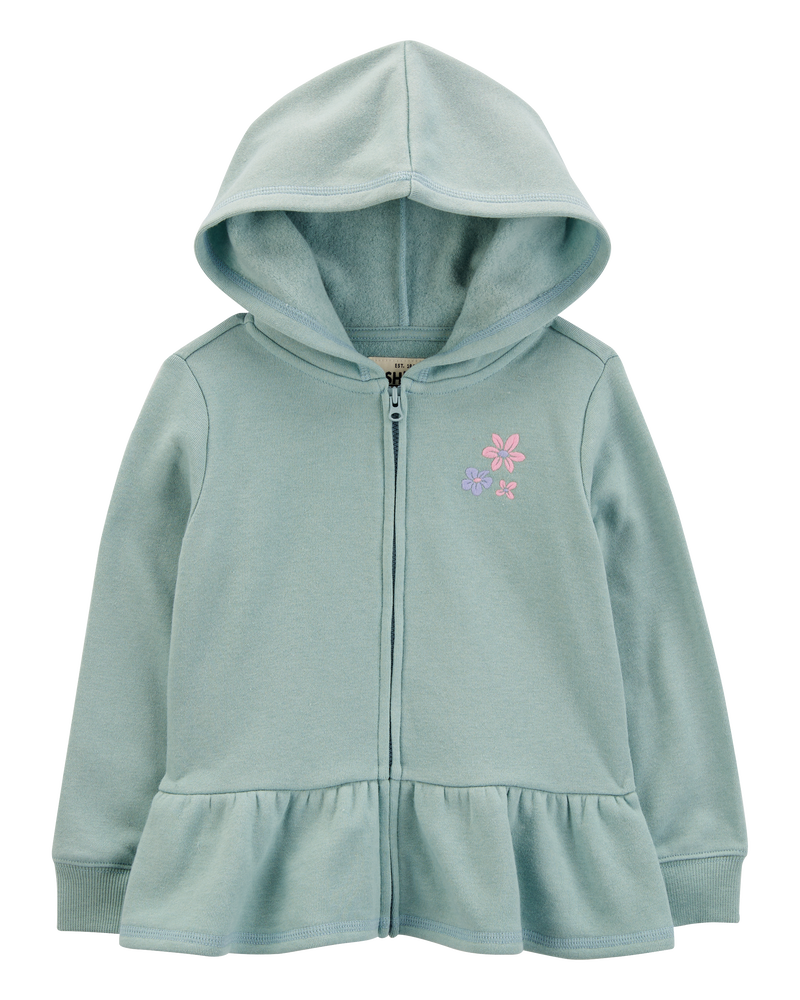 Baby Embroidered Peplum Jacket, image 1 of 3 slides