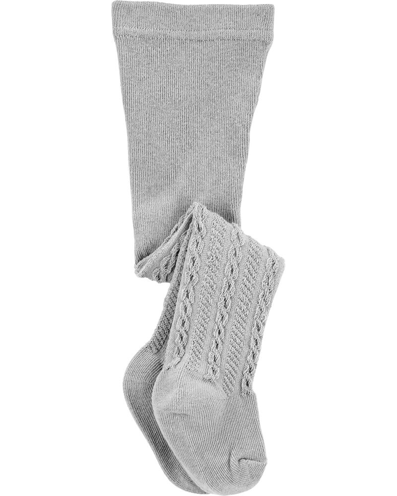 Baby Cable Knit Tights, image 1 of 2 slides